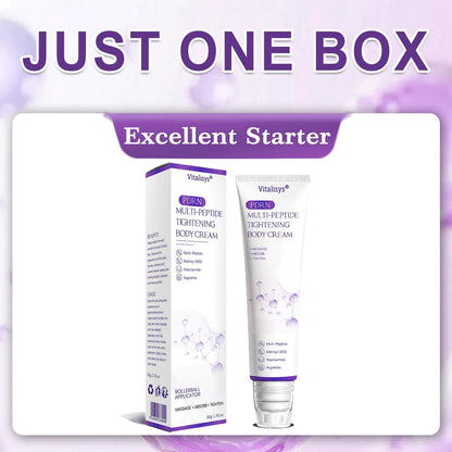 Vitalisys® 🍅PDRN Multi-Peptide Massaging Body Roller Cream- Anti-aging, Hydrating, Skin Firming & Lifting, Skin Repair, Even Tone, Acne and Dark Spot Treatment, Wart and Mole Removal, and Psoriasis Relief.