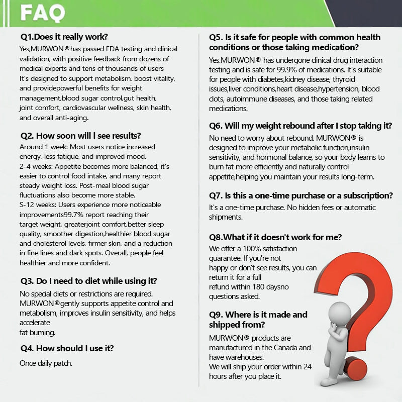 𝐎𝐟𝐟𝐢𝐜𝐢𝐚𝐥 𝐒𝐭𝐨𝐫𝐞👩‍ MURWON®10-𝐢𝐧-𝟏𝐍𝐀𝐃+𝐁𝐞𝐫𝐛𝐞𝐫𝐢𝐧𝐞𝐀𝐥𝐥-𝐢𝐧-𝐎𝐧𝐞 𝐁𝐨𝐝𝐲-𝐒𝐡𝐚𝐩𝐢𝐧𝐠 𝐍𝐚𝐧𝐨 𝐌𝐢𝐜𝐫𝐨𝐧𝐞𝐞𝐝𝐥𝐞 𝐏𝐚𝐭𝐜𝐡(𝐔𝐬𝐞 𝐨𝐧𝐜𝐞 𝐞𝐯𝐞𝐫𝐲 𝐭𝐰𝐨 𝐝𝐚𝐲𝐬, 𝐯𝐢𝐬𝐢𝐛𝐥𝐞 𝐜𝐡𝐚𝐧𝐠𝐞𝐬 𝐢𝐧 𝟕 𝐝𝐚𝐲𝐬)𝐒𝐮𝐢𝐭𝐚𝐛𝐥𝐞 𝐟𝐨𝐫:𝐎𝐛𝐞𝐬𝐢𝐭𝐲/𝐂𝐚𝐫𝐝𝐢𝐨𝐯𝐚𝐬𝐜𝐮𝐥𝐚𝐫 𝐡𝐞𝐚𝐥𝐭𝐡/𝐃𝐢𝐚𝐛𝐞𝐭𝐞𝐬/𝐒𝐥𝐞𝐞𝐩 𝐚𝐩𝐧𝐞𝐚/𝐆𝐮𝐭 𝐡𝐞𝐚𝐥𝐭𝐡/𝐉𝐨𝐢𝐧𝐭 𝐢𝐬𝐬𝐮𝐞𝐬/𝐀𝐧𝐝 𝐦𝐨𝐫𝐞 𝐡𝐞𝐚𝐥𝐭𝐡 𝐧𝐞𝐞𝐝𝐬